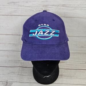 Utah Jazz Hat Sports Specialties Baseball Cap Men's One Size Adjustable Purple